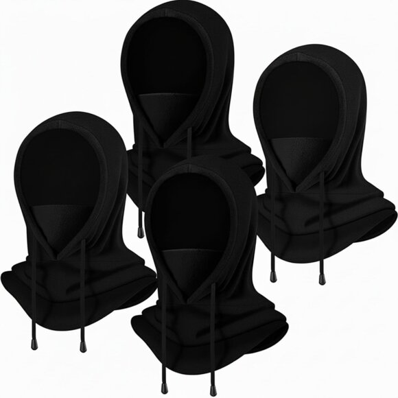 Fleece Balaclava Ski Mask Set Warm Unisex Winter Face Cover Gear main image 6